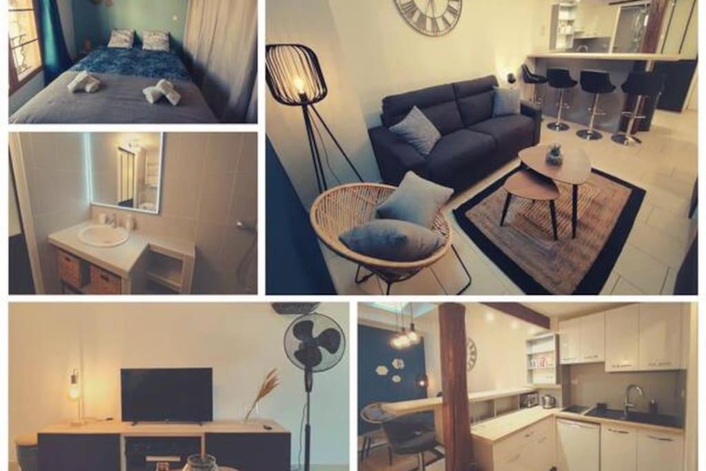 Apartament Appart Humels - Self Checkin - Ac Clim - Intra Muros - Wifi Awinion Zewnętrze zdjęcie