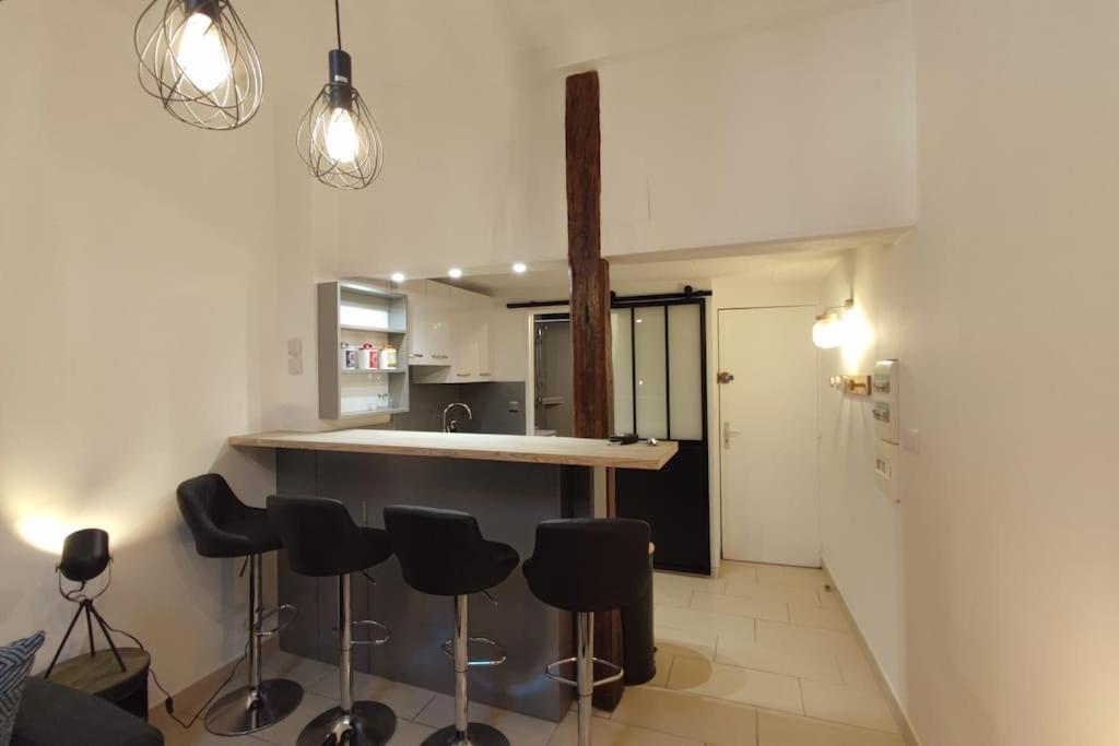 Apartament Appart Humels - Self Checkin - Ac Clim - Intra Muros - Wifi Awinion Zewnętrze zdjęcie